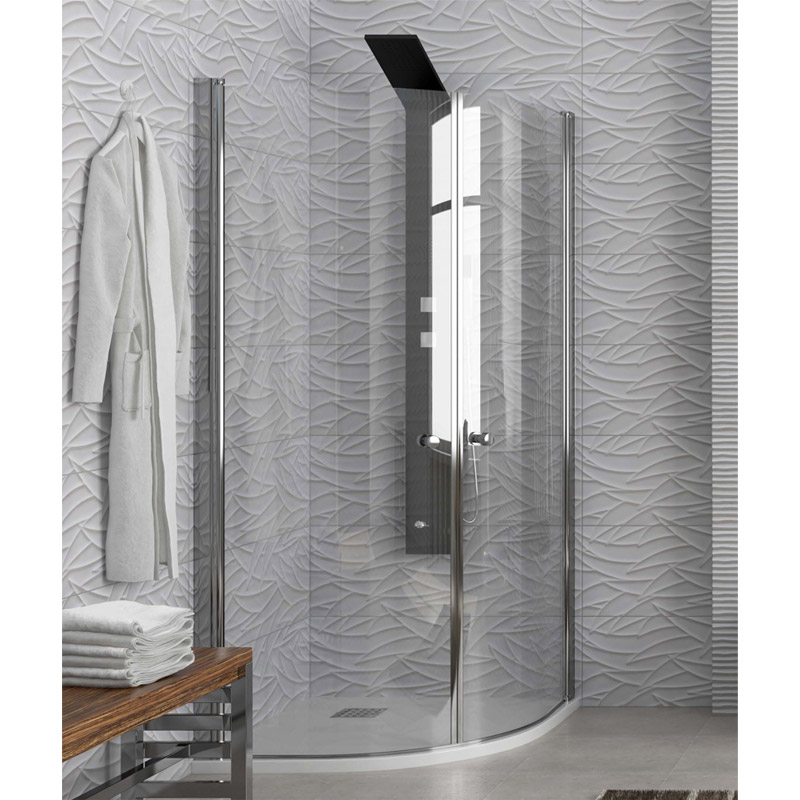 KARAG STOCKBATHROOM Καμπίνα ημικυκλική με σατινέ κρύσταλλο S8 KARAG 90x90x200cm KARAG-5206836007656 KARAG STOCKBATHROOM Καμπίνα ημικυκλική με σατινέ κρύσταλλο S8 KARAG 90x90x200cm KARAG-5206836007656