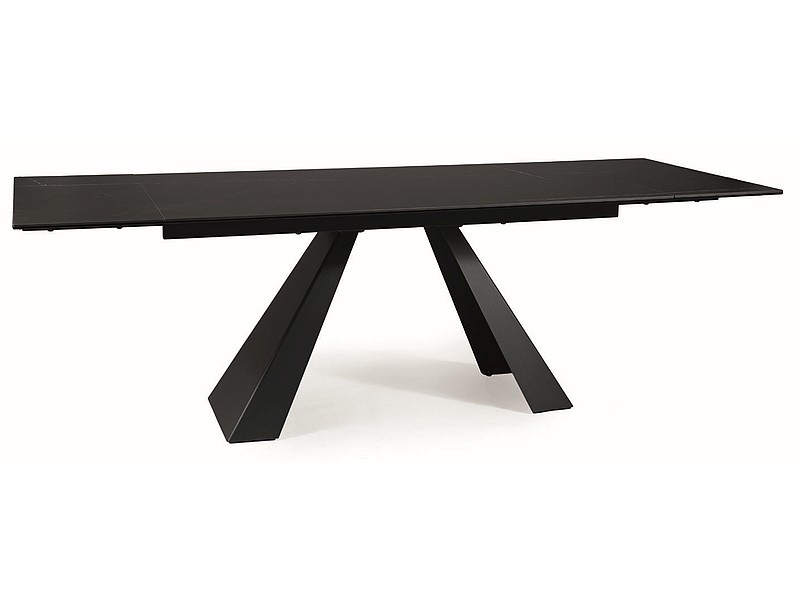 STÓŁ SALVADORE CERAMIC CZARNY SAHARA NOIR/CZARNY MAT (160-240)X90 DIOMMI-80-3082 STÓŁ SALVADORE CERAMIC CZARNY SAHARA NOIR/CZARNY MAT (160-240)X90 DIOMMI-80-3082