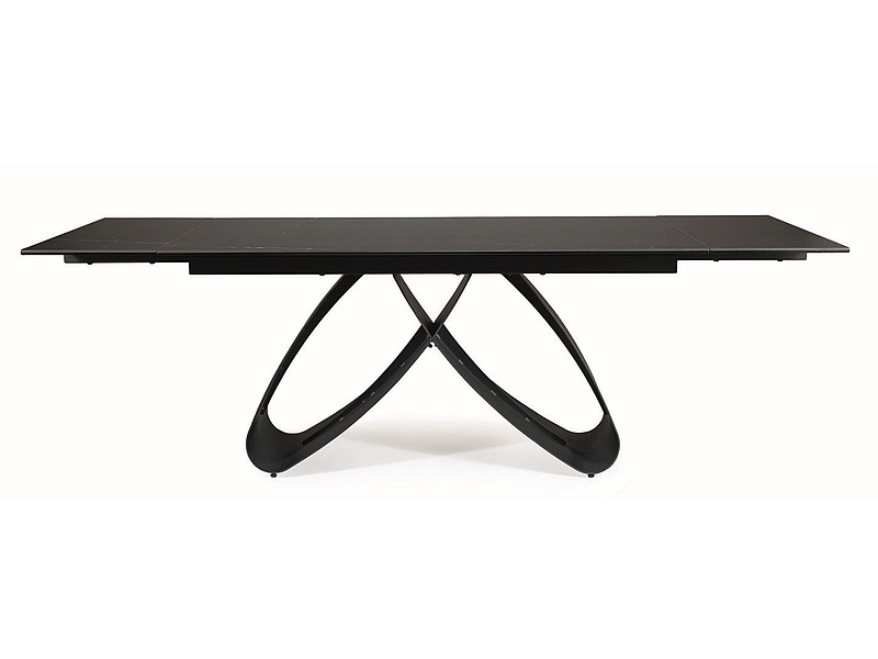 STÓŁ SAMANTA CERAMIC CZARNY SAHARA NOIR/CZARNY MAT (160-240)X90 DIOMMI-80-3125 STÓŁ SAMANTA CERAMIC CZARNY SAHARA NOIR/CZARNY MAT (160-240)X90 DIOMMI-80-3125