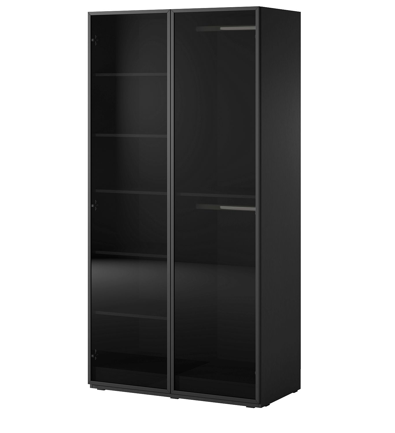 Ντουλάπα Sandbox Antisol ανθρακί 101x200x51cm