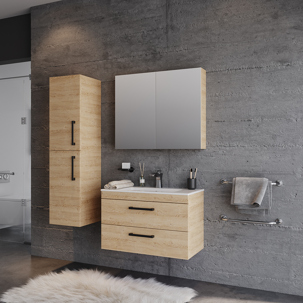 Σετ Έπιπλο Μπάνιου SANTA Μπεζ MDF 12mm 80 9SSAN080BEM 9SSAN080BEM Σετ Έπιπλο Μπάνιου SANTA Μπεζ MDF 12mm 80 9SSAN080BEM 9SSAN080BEM