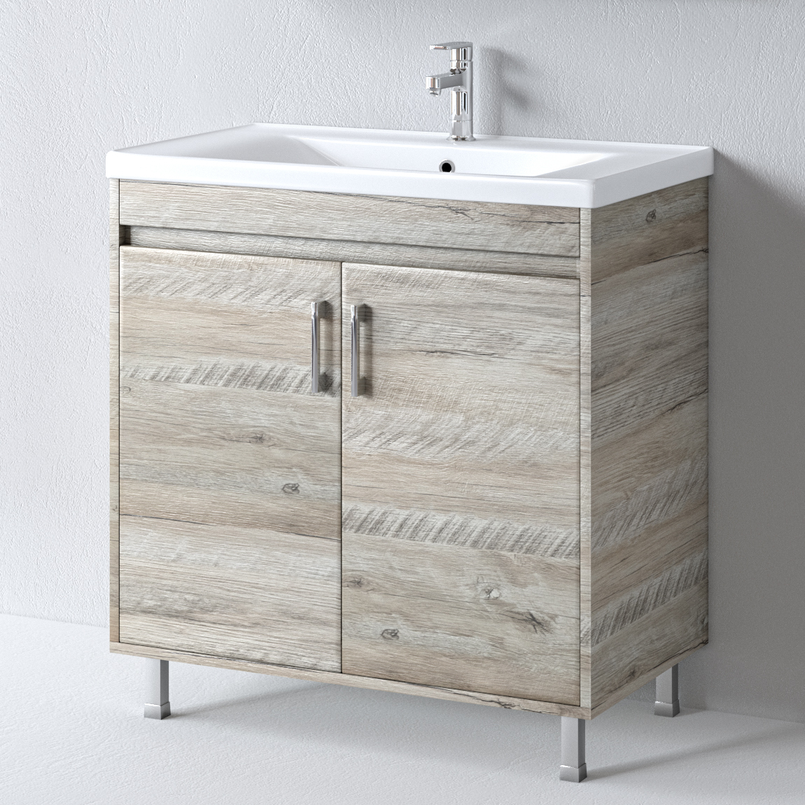 Πάγκος SAVINA NATURAL OAK 80 S3BSA080NO0 77x44x83cm, Νιπτήρας 80x46S S3BSA080NO0 Πάγκος SAVINA NATURAL OAK 80 S3BSA080NO0 77x44x83cm, Νιπτήρας 80x46S S3BSA080NO0