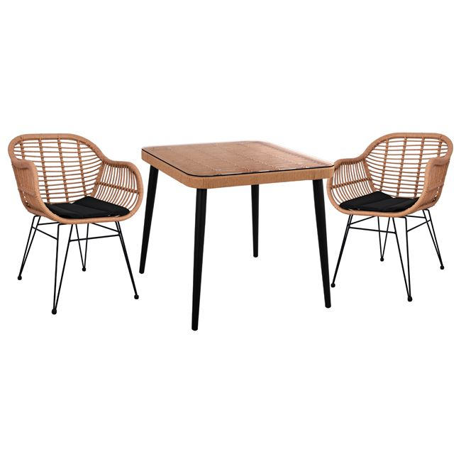 Intrahome ΣΕΤ 3ΤΜΧ NELSPRUICASABLANCALTCASABLANCAI KUCASABLANCALCASABLANCA_LUMPURLOEMFONCASABLANCALTCASABLANCAIEIN ΜΕ ΤΡΑΠΕΖΙ 80CASABLANCABU_DHCASABLANCABI80Χ78Υ ΜΠΕΖ & ΜΑΥΡΟ ΧΡΩΜΑ intraho-0008369