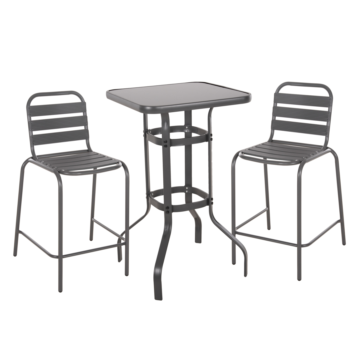 Intrahome ΣΕΤ 3ΤΜΧ ΕΞΩΤΕΡΙΚΟΥ ΧΩΡΟΥ PIVRY-SUR-SEINEIS .01 ΓΚΡΙ ΜΕΤΑΛΛΟ & ΑΛΟΥΜΙΝΙΟ intraho-0007804