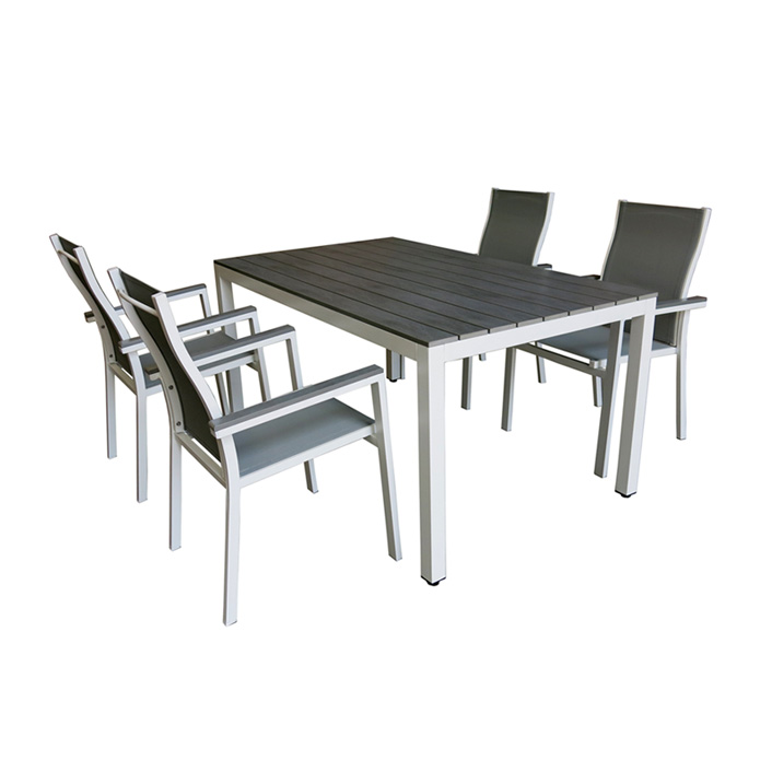 Bluimis ΣΕΤ ΤΡΑΠΕΖΑΡΙΑ ΚΗΠΟΥ ΑΛΟΥΜΙΝΙΟΥ-POLYWOOD BIANCA 5372 G + MADISON 5378 G BL-200-60-013 Bluimis ΣΕΤ ΤΡΑΠΕΖΑΡΙΑ ΚΗΠΟΥ ΑΛΟΥΜΙΝΙΟΥ-POLYWOOD BIANCA 5372 G + MADISON 5378 G BL-200-60-013