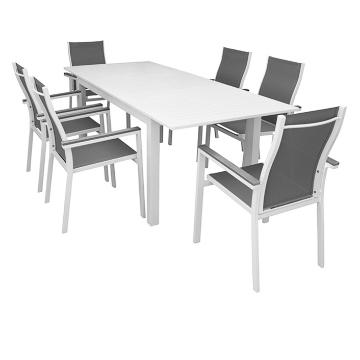 Bluimis ΣΕΤ ΤΡΑΠΕΖΑΡΙΑ ΚΗΠΟΥ ΑΛΟΥΜΙΝΙΟΥ-POLYWOOD BIANCA 5372 G + MADISON 5422 G ΛΕΥΚΟ BL-200-60-003 Bluimis ΣΕΤ ΤΡΑΠΕΖΑΡΙΑ ΚΗΠΟΥ ΑΛΟΥΜΙΝΙΟΥ-POLYWOOD BIANCA 5372 G + MADISON 5422 G ΛΕΥΚΟ BL-200-60-003