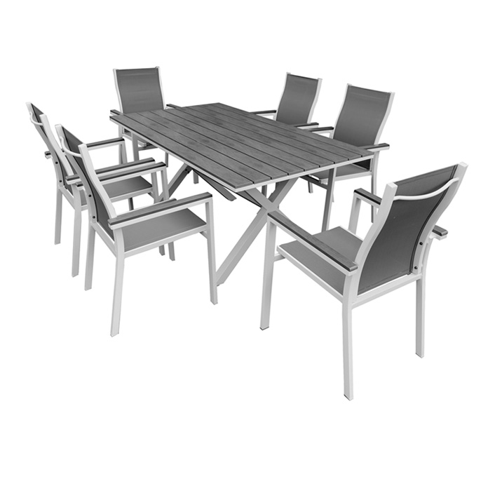 Bluimis ΣΕΤ ΤΡΑΠΕΖΑΡΙΑ ΚΗΠΟΥ ΑΛΟΥΜΙΝΙΟΥ-POLYWOOD BIANCA 5372 G + KARMEN 5374 G BL-200-60-009 Bluimis ΣΕΤ ΤΡΑΠΕΖΑΡΙΑ ΚΗΠΟΥ ΑΛΟΥΜΙΝΙΟΥ-POLYWOOD BIANCA 5372 G + KARMEN 5374 G BL-200-60-009