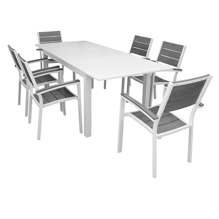 Bluimis ΣΕΤ ΤΡΑΠΕΖΑΡΙΑ ΚΗΠΟΥ ΑΛΟΥΜΙΝΙΟΥ-POLYWOOD RENATA 5370 G + MADISON 5422 G ΛΕΥΚΟ BL-200-60-005 Bluimis ΣΕΤ ΤΡΑΠΕΖΑΡΙΑ ΚΗΠΟΥ ΑΛΟΥΜΙΝΙΟΥ-POLYWOOD RENATA 5370 G + MADISON 5422 G ΛΕΥΚΟ BL-200-60-005