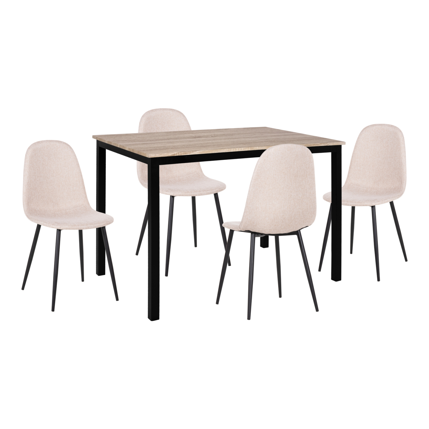 Intrahome ΣΕΤ ΤΡΑΠΕΖΑΡΙΑΣ 5ΤΜΧ PCASABLANCASCASABLANCAINCASABLANCALTCASABLANCAIE-CASABLANCANGELCASABLANCA ΤΡΑΠΕΖΙ & 4 ΚΑΡΕΚΛΕΣ ΥΦΑΣΜΑ ΜΠΕΖ intraho-0007021