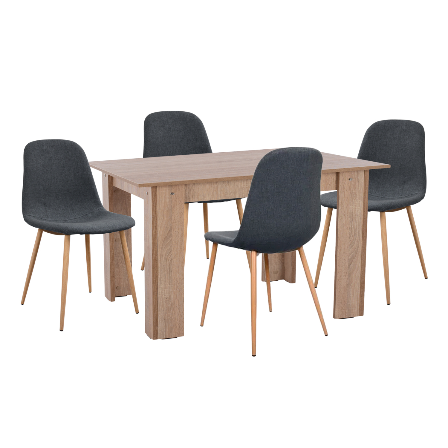 Intrahome ΣΕΤ ΤΡΑΠΕΖΑΡΙΑΣ 5ΤΜΧ PIETERMARITZBURG ΤΡΑΠΕΖΙ ΜΕ ΚΑΡΕΚΛΕΣ ΜΕΤΑΛΛΙΚΕΣ ΜΕ ΥΦΑΣΜΑ intraho-0007024