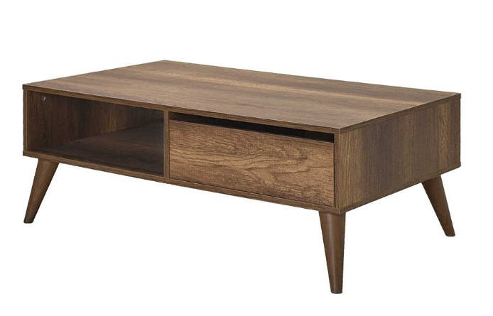 Τραπεζάκι σαλονιού Slide Καρυδί oslo 110x42x65cm