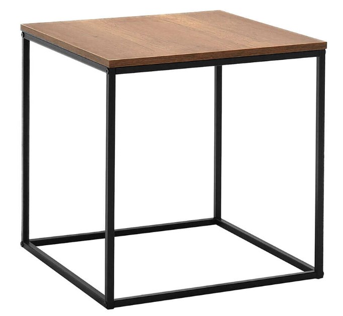 Lh-homefurniture Βοηθητικό Τραπεζάκι Profil Καρυδί 50x52x50cm AD_SHP-950-OO-1 Lh-homefurniture Βοηθητικό Τραπεζάκι Profil Καρυδί 50x52x50cm AD_SHP-950-OO-1