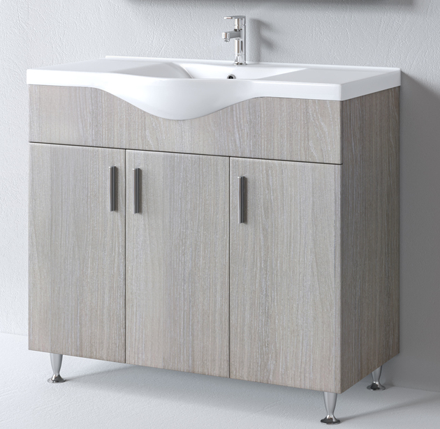 Πάγκος SIENA HARMONY NEW 100 S3BSI100HN0 96x34x83cm, Νιπτήρας 100x46cm S3BSI100HN0 Πάγκος SIENA HARMONY NEW 100 S3BSI100HN0 96x34x83cm, Νιπτήρας 100x46cm S3BSI100HN0