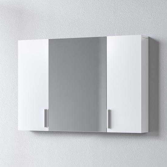 Καθρέφτης SIENA WHITE 100 3MSI100GL0W με ντουλάπια 96x14x65cm 3MSI100GL0W Καθρέφτης SIENA WHITE 100 3MSI100GL0W με ντουλάπια 96x14x65cm 3MSI100GL0W