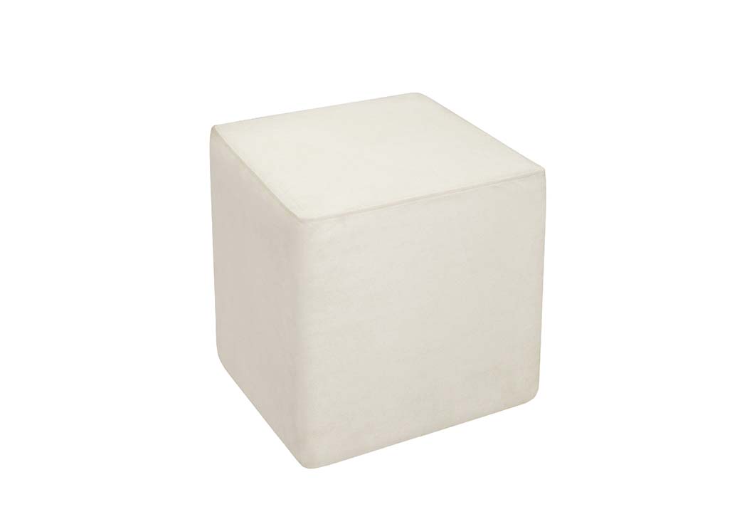 Σκαμπό Zaro 40/40/40 εκ, Λευκό 1219922702,Genomax Genom1219922702