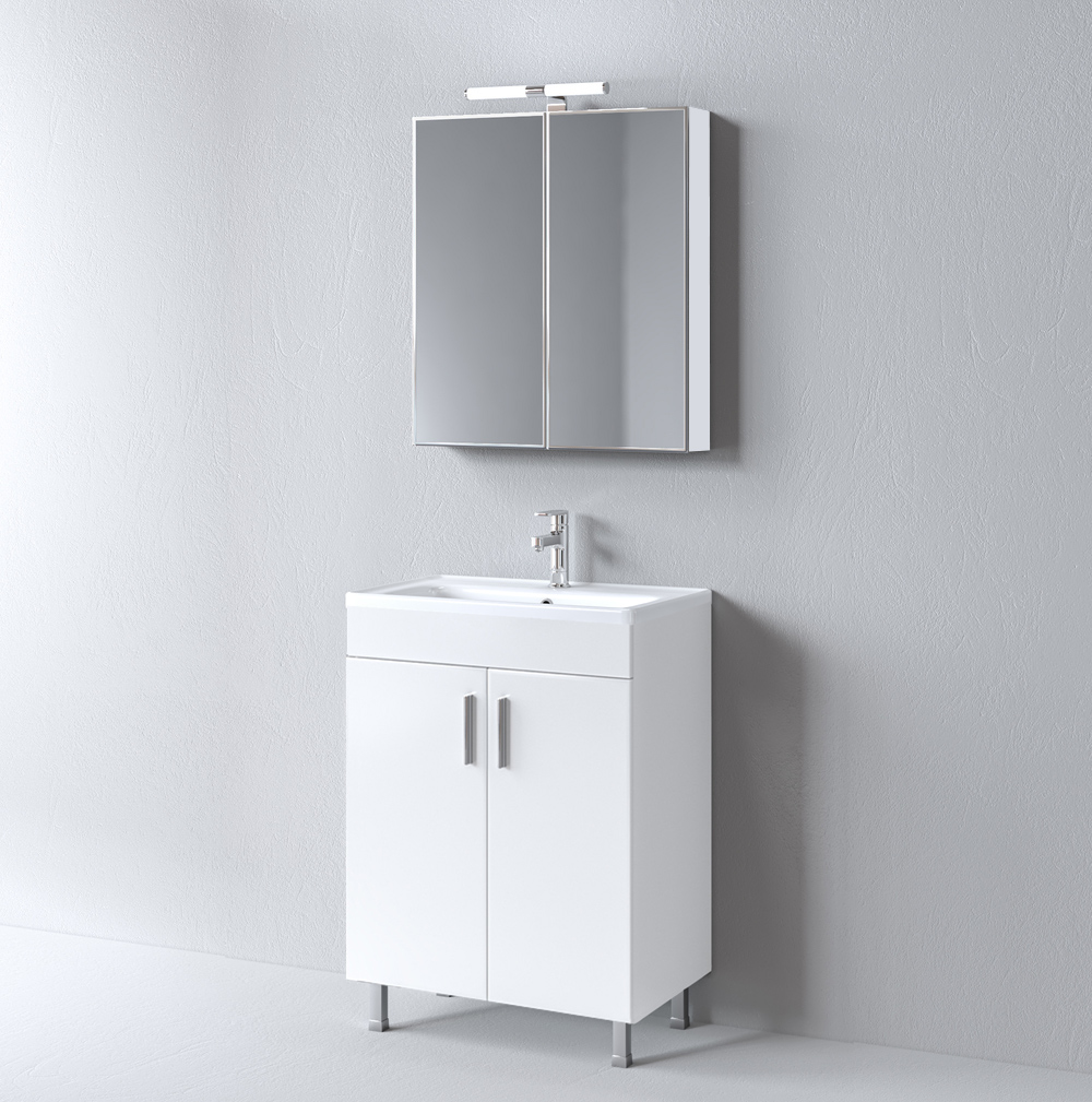 Σετ Έπιπλο Μπάνιου Skopelos White 60 9SSK060WH0