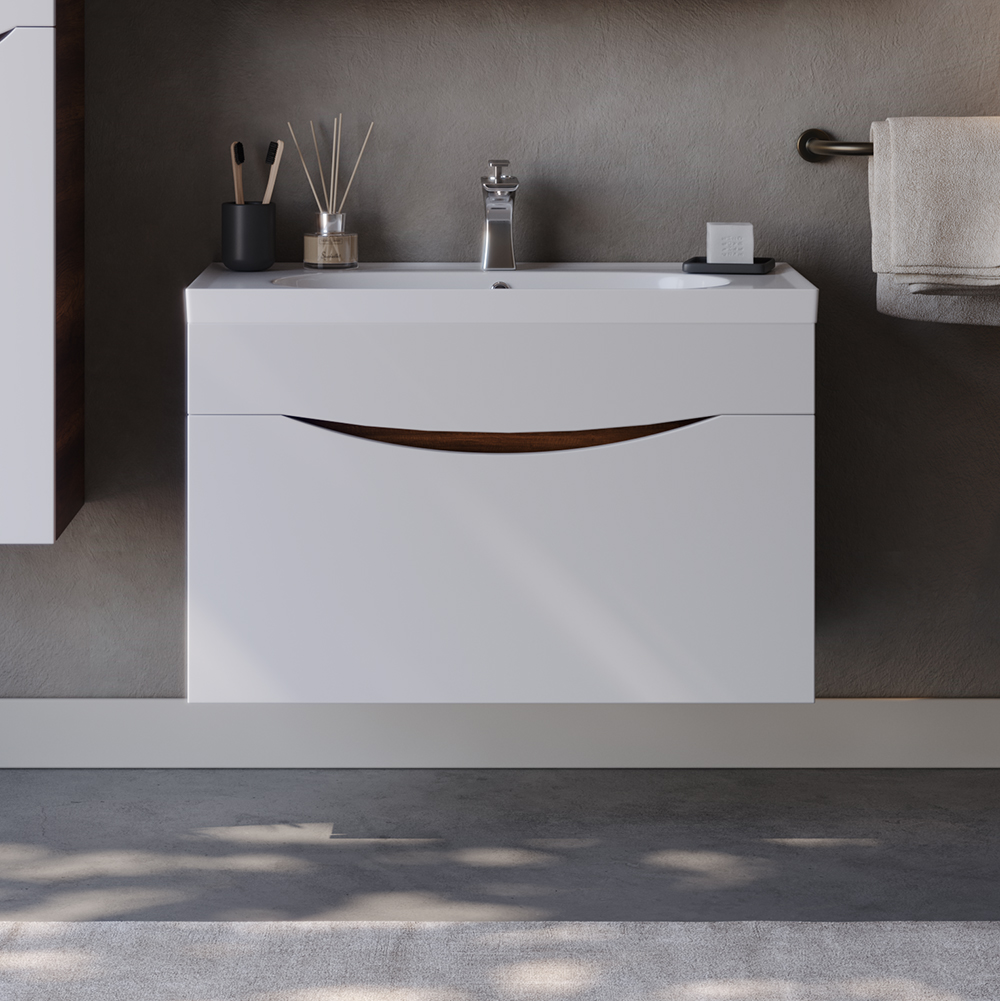 Πάγκος SMILE Λευκό / Barok MDF 18mm Λάκα 85 3SSMI085WBM 85×45.5×54.5cm S3BSMIL085WBM Πάγκος SMILE Λευκό / Barok MDF 18mm Λάκα 85 3SSMI085WBM 85×45.5×54.5cm S3BSMIL085WBM
