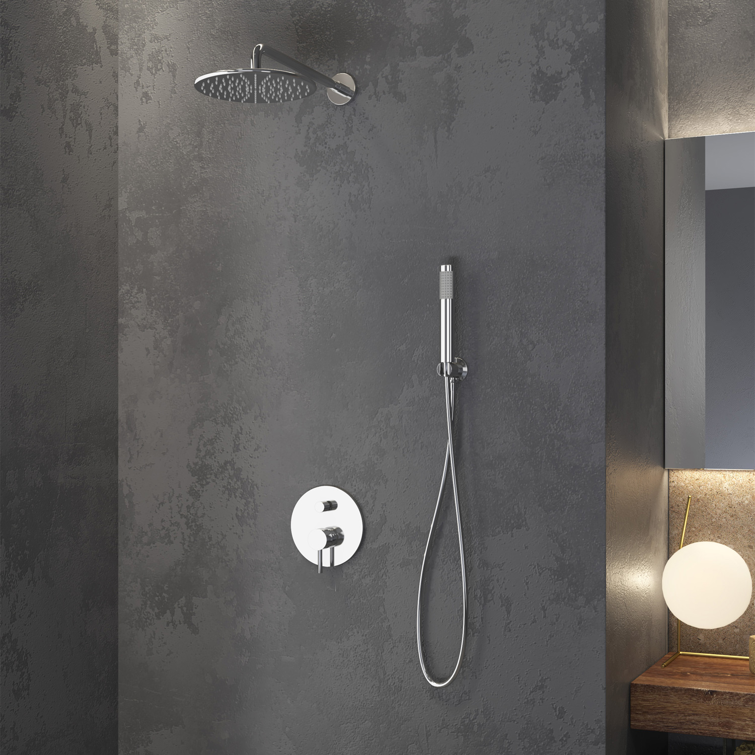 KARAG ARTEMIS Σετ μπαταρίας εντοιχισμού ντους ARTEMIS Cromo SO510-C KARAG KARAG-5206836075396 KARAG ARTEMIS Σετ μπαταρίας εντοιχισμού ντους ARTEMIS Cromo SO510-C KARAG KARAG-5206836075396
