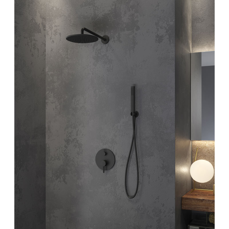 KARAG  ARTEMIS Σετ μπαταρίας εντοιχισμού ντους ARTEMIS Nero SO510-N KARAG KARAG-5206836065205