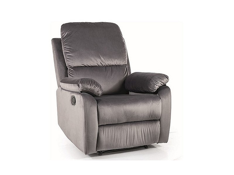 FOTEL ROZKŁADANY SPENCER 1 SKÓRA SYNT. SZARY BUFFALO 6 DIOMMI-80-3113 FOTEL ROZKŁADANY SPENCER 1 SKÓRA SYNT. SZARY BUFFALO 6 DIOMMI-80-3113