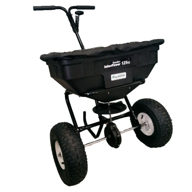 Σπορέας-Λιπασματοδιανομέας Interpower 125se Τροχήλατος 57 Κιλών KIDO-
56/282