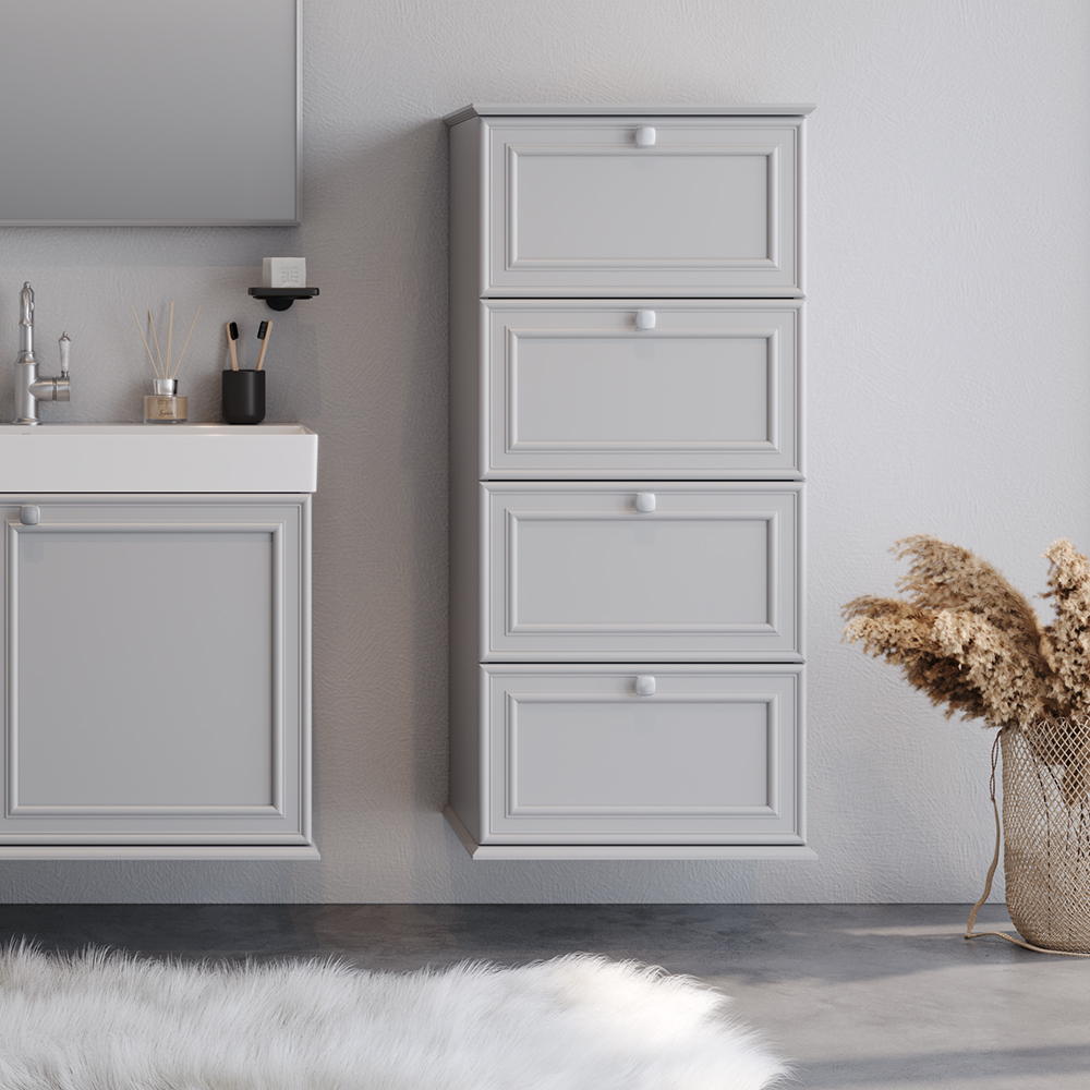 Στήλη STELLA Γκρι 54 MDF 18mm Λάκα 3CSTE054GRM κρεμαστή 3CSTE054GRM Στήλη STELLA Γκρι 54 MDF 18mm Λάκα 3CSTE054GRM κρεμαστή 3CSTE054GRM