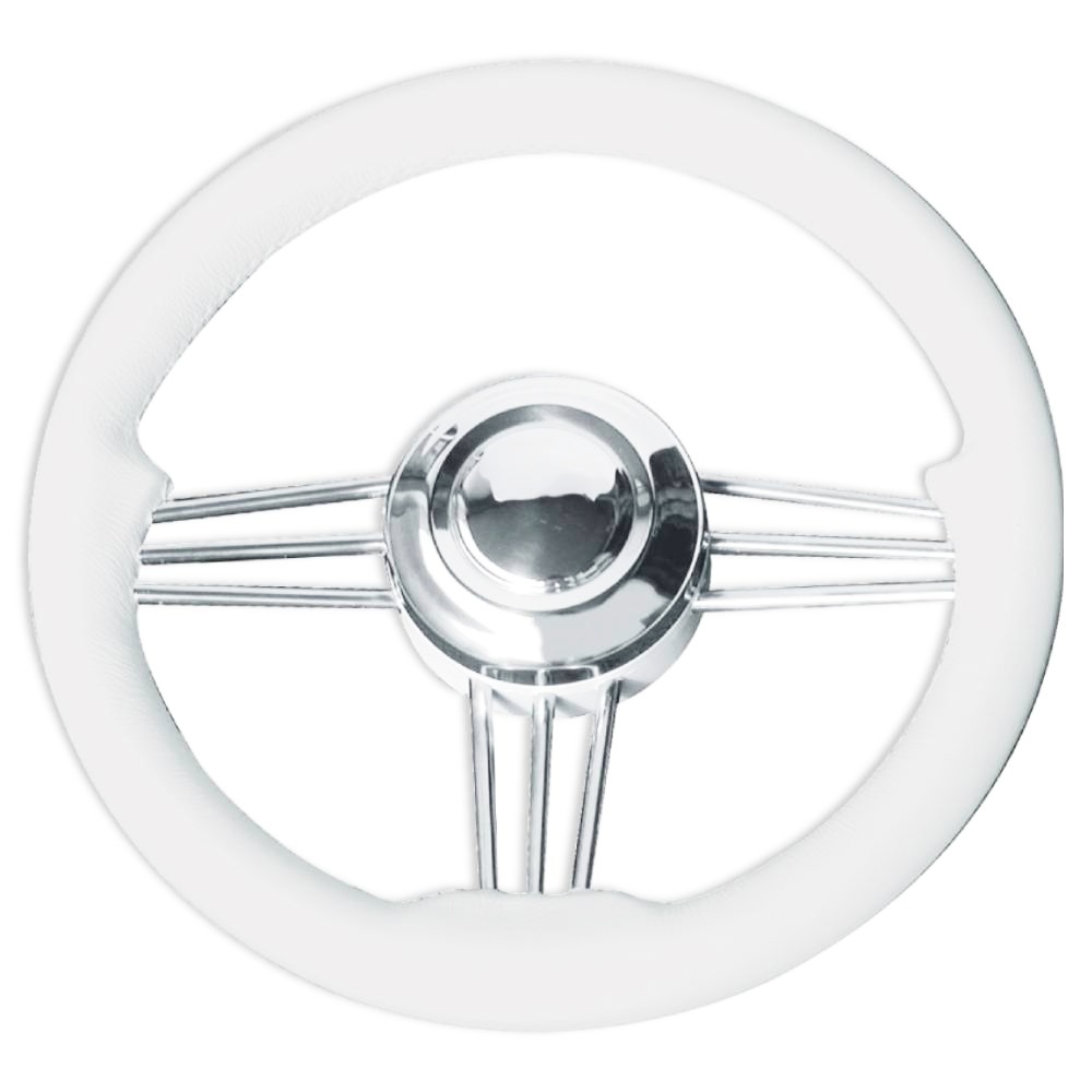 Τιμόνι Πολυουρεθάνης T14 - 350mm - Λευκό FOUR-23250