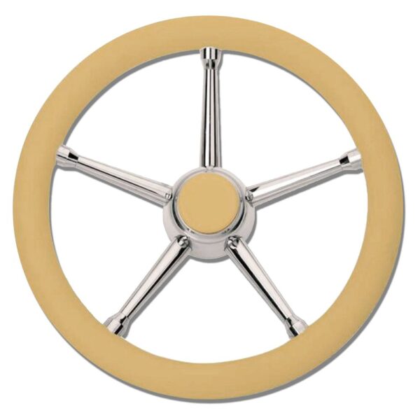 Τιμόνι Πολυουρεθάνης T17 - 350mm - Μπεζ FOUR-23186