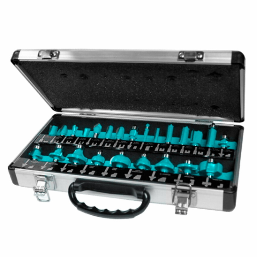 TOTAL ΣΕΤ ΜΑΧΑΙΡΙΑ ΡΟΥΤΕΡ 6mm 24ΤΕΜ (TACSR02406) TOTAL ΣΕΤ ΜΑΧΑΙΡΙΑ ΡΟΥΤΕΡ 6mm 24ΤΕΜ (TACSR02406)