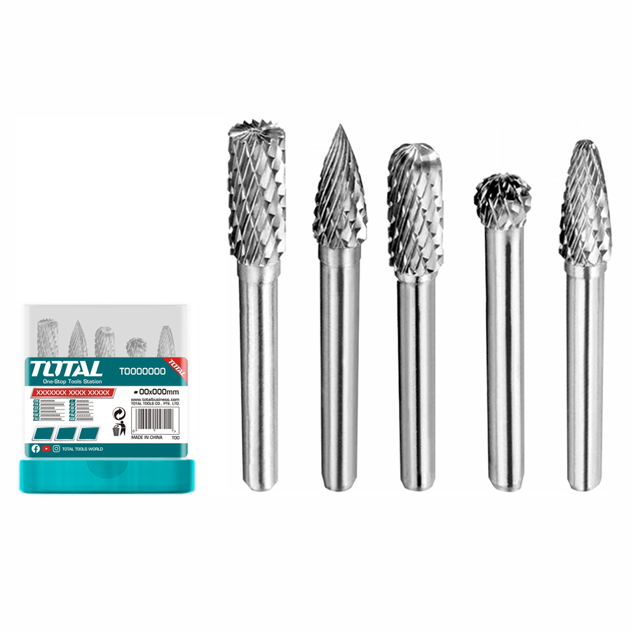 TOTAL ΣΕΤ ΦΡΕΖΕΣ HSS ΚΑΡΒΙΔΙΟΥ 6mm 5ΤΕΜ (TAKC0651) TOTAL ΣΕΤ ΦΡΕΖΕΣ HSS ΚΑΡΒΙΔΙΟΥ 6mm 5ΤΕΜ (TAKC0651)