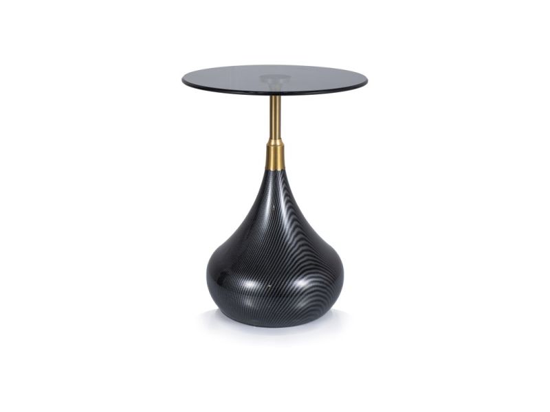 ŁAWA TAURUS SZKŁO DYMIONE/CZARNY FI40X54 DIOMMI-80-3821
