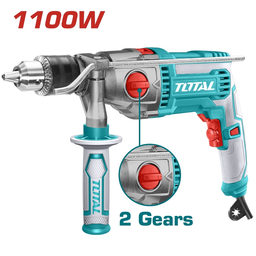 TOTAL ΕΠΑΓΓ. ΔΡΑΠΑΝΟΣ ΚΡΟΥΣΤΙΚΟΣ 2 ΤΑΧΥΤΗΤΩΝ 1.100W (TG211166) TOTAL ΕΠΑΓΓ. ΔΡΑΠΑΝΟΣ ΚΡΟΥΣΤΙΚΟΣ 2 ΤΑΧΥΤΗΤΩΝ 1.100W (TG211166)