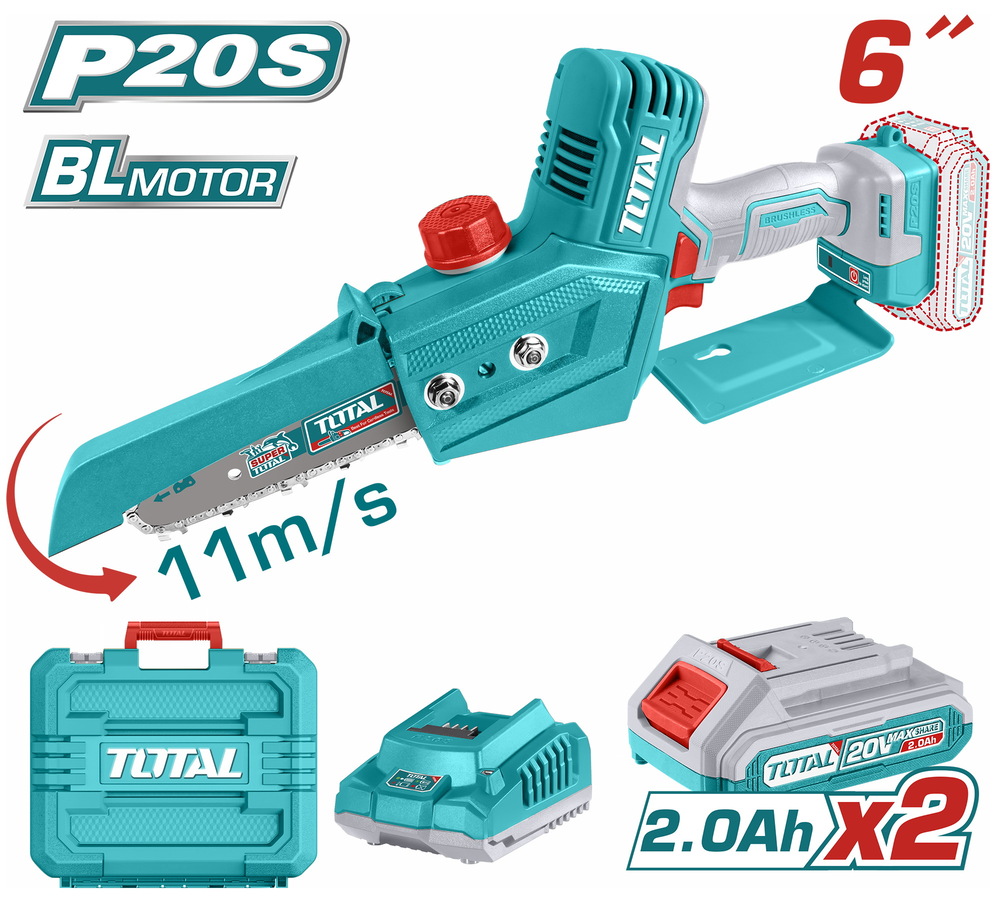 TOTAL ΣΕΤ ΕΠΑΓΓ. ΑΛΥΣΟΠΡΙΟΝΟ ΚΛΑΔΕΥΤΙΚΟ ΜΠΑΤ. Li-ion 20V / 2Ah / 2 ΜΠΑΤΑΡΙΕΣ ΣΕ ΒΑΛΙΤΣΑ (TGSLI20686) TOTAL ΣΕΤ ΕΠΑΓΓ. ΑΛΥΣΟΠΡΙΟΝΟ ΚΛΑΔΕΥΤΙΚΟ ΜΠΑΤ. Li-ion 20V / 2Ah / 2 ΜΠΑΤΑΡΙΕΣ ΣΕ ΒΑΛΙΤΣΑ (TGSLI20686)