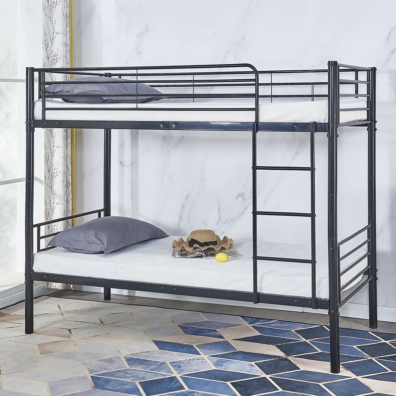 WOODWELL Ε8044,1TIVOLI Κρεβάτι Κουκέτα Μέταλλο Βαφή Μαύρο 98x200x165 (Στρώμα 90×190)cm Ε8044,1 WOODWELL Ε8044,1TIVOLI Κρεβάτι Κουκέτα Μέταλλο Βαφή Μαύρο 98x200x165 (Στρώμα 90×190)cm Ε8044,1