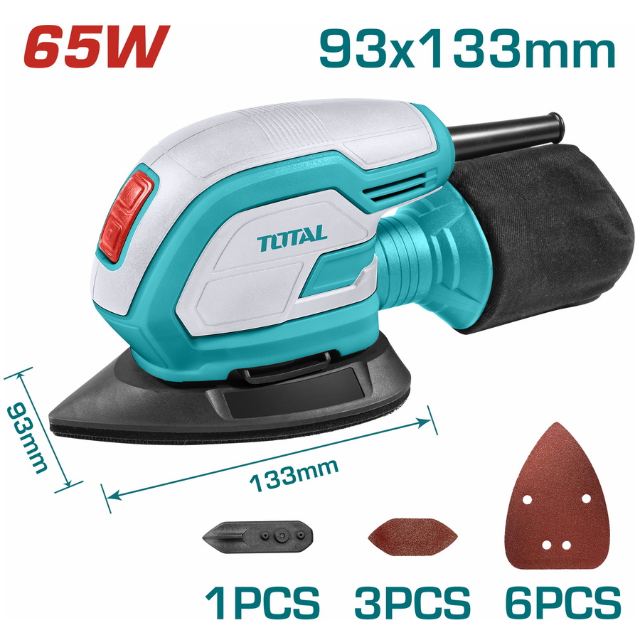 TOTAL ΠΑΛΜΙΚΟ ΤΡΙΒΕΙΟ ΧΟΥΦΤΑΣ ΤΡΙΓΩΝΙΚΟ 65W (TMS6505) TOTAL ΠΑΛΜΙΚΟ ΤΡΙΒΕΙΟ ΧΟΥΦΤΑΣ ΤΡΙΓΩΝΙΚΟ 65W (TMS6505)