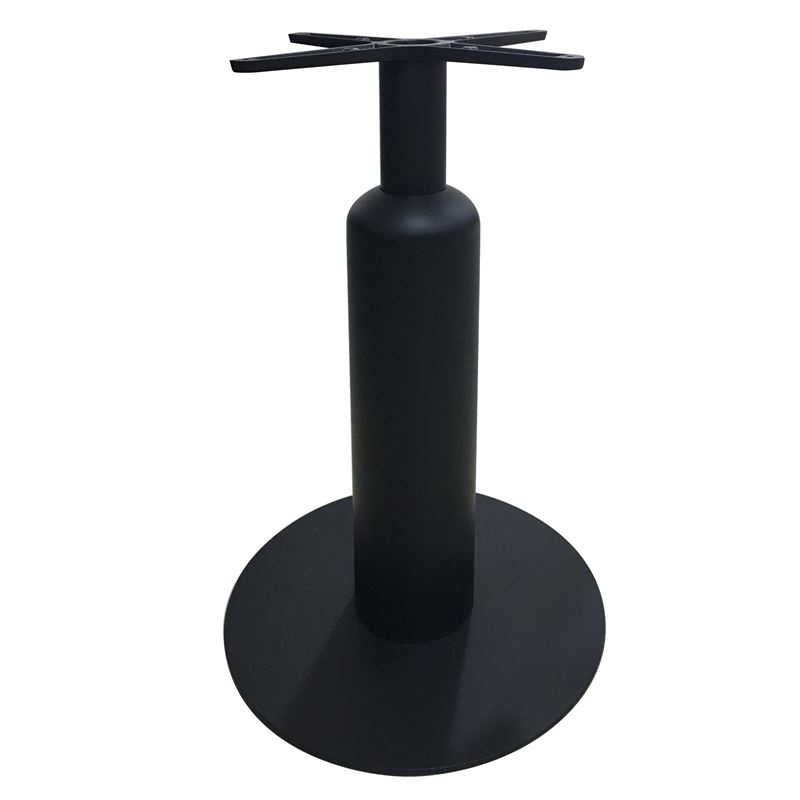WOODWELL Ε0620TOBY Βάση Τραπεζιού Μέταλλο Βαφή Μαύρο Φ50cm H.72cm Ε0620 WOODWELL Ε0620TOBY Βάση Τραπεζιού Μέταλλο Βαφή Μαύρο Φ50cm H.72cm Ε0620