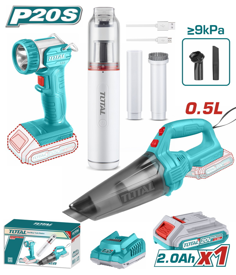 TOTAL ΣΕΤ 2 ΣΚΟΥΠΑΚΙΑ + ΦΑΚΟΣ ΜΠΑΤ. Li-ion 20V / 2Ah / 1 ΜΠΑΤΑΡΙΑ (TOSLI20668E) TOTAL ΣΕΤ 2 ΣΚΟΥΠΑΚΙΑ + ΦΑΚΟΣ ΜΠΑΤ. Li-ion 20V / 2Ah / 1 ΜΠΑΤΑΡΙΑ (TOSLI20668E)