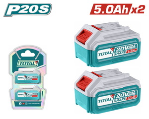 TOTAL ΕΠΑΓΓ. ΣΕΤ 2τεμ ΜΠΑΤ. TFBLI2053 Li-ion 20V / 5Ah (TOSLI240464E) TOTAL ΕΠΑΓΓ. ΣΕΤ 2τεμ ΜΠΑΤ. TFBLI2053 Li-ion 20V / 5Ah (TOSLI240464E)