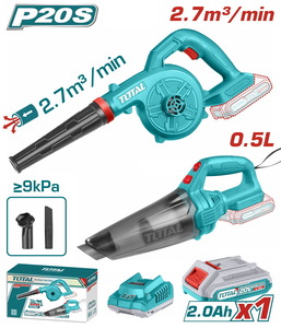 TOTAL ΣΕΤ ΦΥΣΗΤΗΡΑΣ + ΣΚΟΥΠΑΚΙ ΜΠΑΤ. Li-ion 20V / 2Ah / 1 ΜΠΑΤ (TOSLI240998E) TOTAL ΣΕΤ ΦΥΣΗΤΗΡΑΣ + ΣΚΟΥΠΑΚΙ ΜΠΑΤ. Li-ion 20V / 2Ah / 1 ΜΠΑΤ (TOSLI240998E)