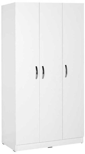 Lh-homefurniture Ντουλάπα Bodrum Τρίφυλλη Λευκή 91x182x47cm AD_TPGR-30-BB-1 Lh-homefurniture Ντουλάπα Bodrum Τρίφυλλη Λευκή 91x182x47cm AD_TPGR-30-BB-1