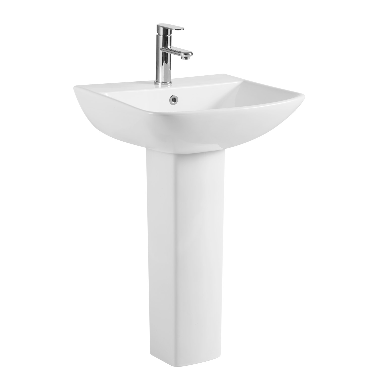 KARAG AMFIPOLIS Νιπτήρας με κολόνα AMFIPOLIS TR-367 56x45x83cm KARAG-5206836628356 KARAG AMFIPOLIS Νιπτήρας με κολόνα AMFIPOLIS TR-367 56x45x83cm KARAG-5206836628356