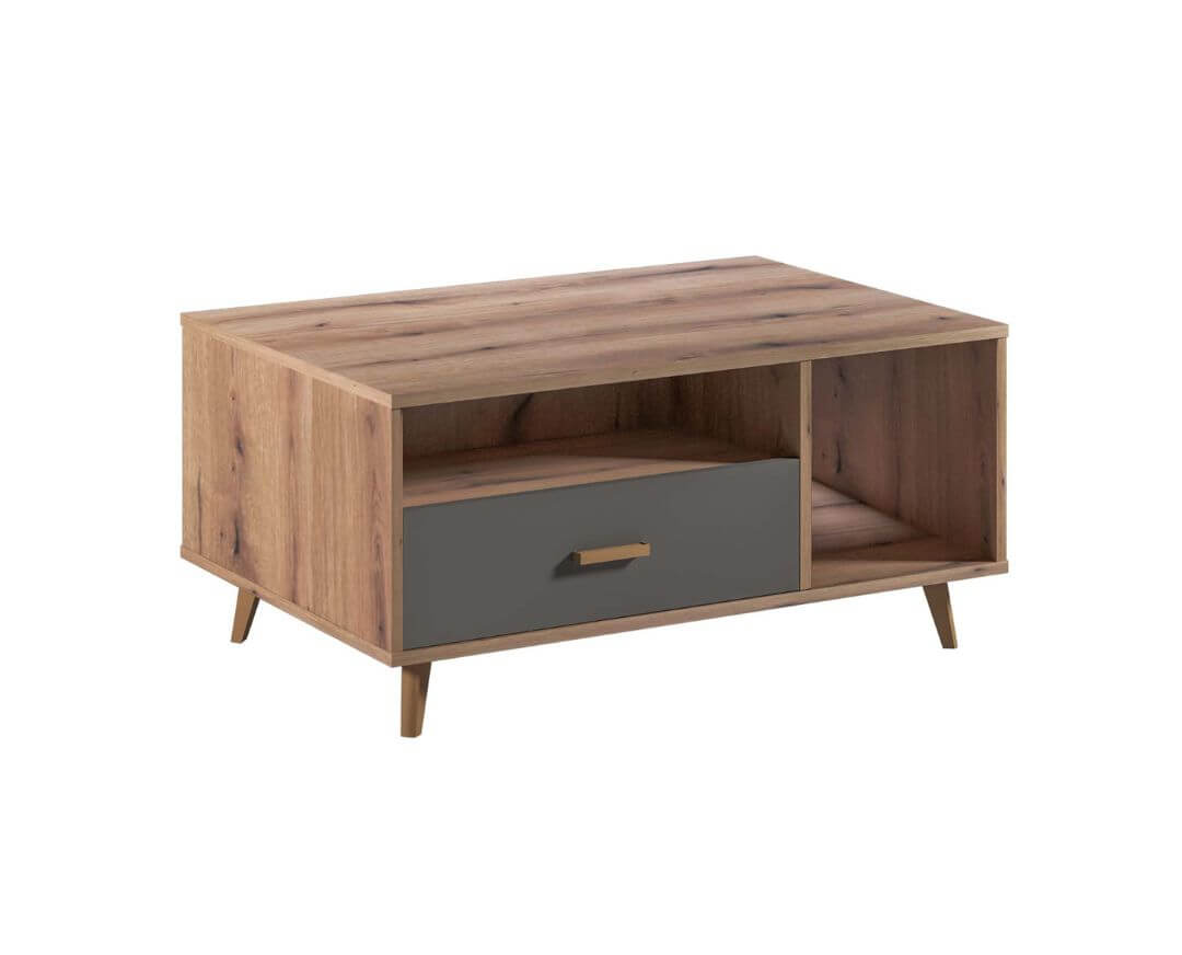 MATIS Τραπέζι σαλονιού PORTO artisan/ γκρι 100x60x46,5 MATIS180163 MATIS Τραπέζι σαλονιού PORTO artisan/ γκρι 100x60x46,5 MATIS180163