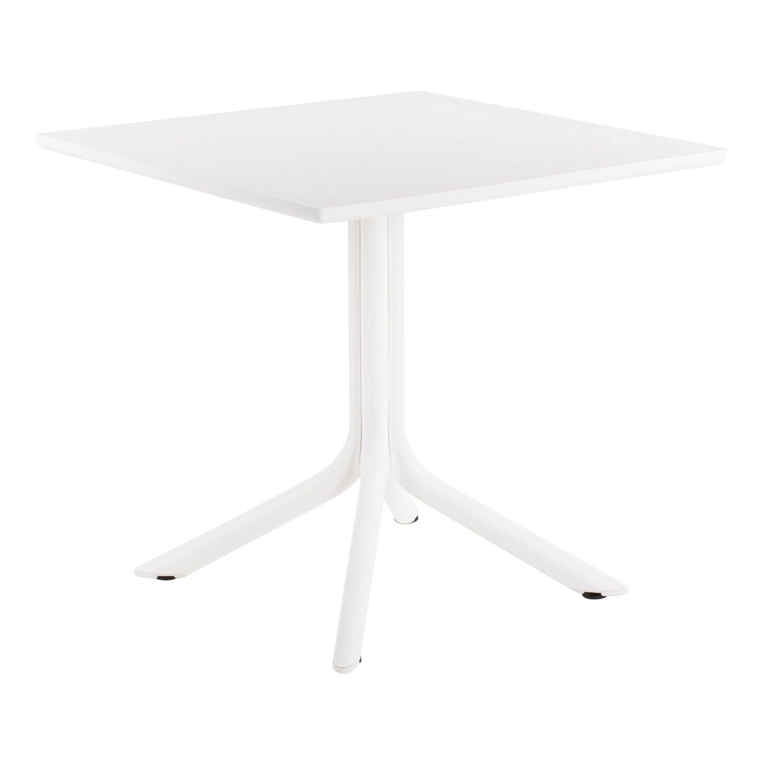 ΤΡΑΠΕΖΙ ΠΟΛΥΠΡΟΠΥΛΕΝΙΟΥ ΤΕΤΡΑΓΩΝΟ LUNAR HM5930.12 ΜΑΥΡΟ 80x80x75Yεκ.