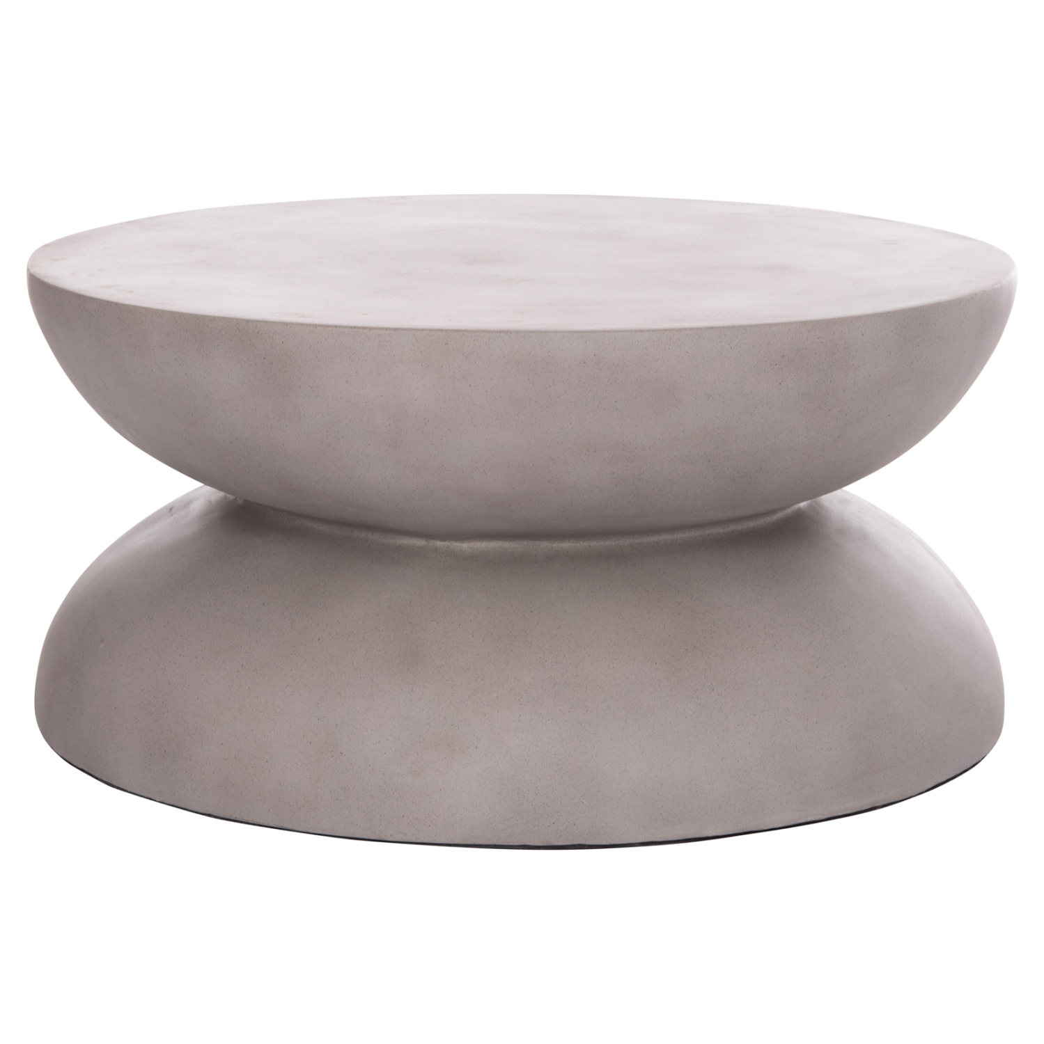 ΤΡΑΠΕΖΙ ΣΑΛΟΝΙΟΥ ANNA HM18158.03 FIBER CEMENT ΣΕ ΓΚΡΙ--Φ92x44.5Υεκ