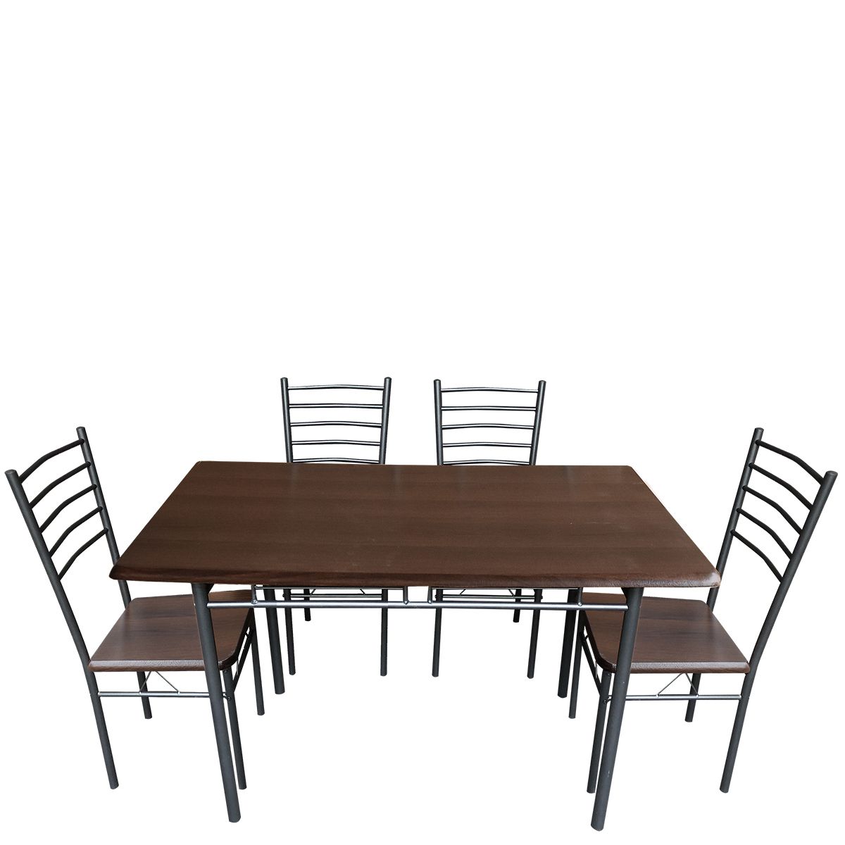 Τραπέζι Σετ (4+1) ArteLibre ALPINE ASTER Wenge 120x68x75cm Arte-14370002 Τραπέζι Σετ (4+1) ArteLibre ALPINE ASTER Wenge 120x68x75cm Arte-14370002