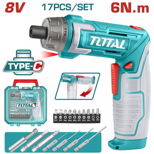 TOTAL ΕΠΑΓΓ. ΚΑΤΣΑΒΙΔΙ ΜΠΑΤ. Li-ion 8V / 1.5Ah Type-C (TSDLI08025) TOTAL ΕΠΑΓΓ. ΚΑΤΣΑΒΙΔΙ ΜΠΑΤ. Li-ion 8V / 1.5Ah Type-C (TSDLI08025)