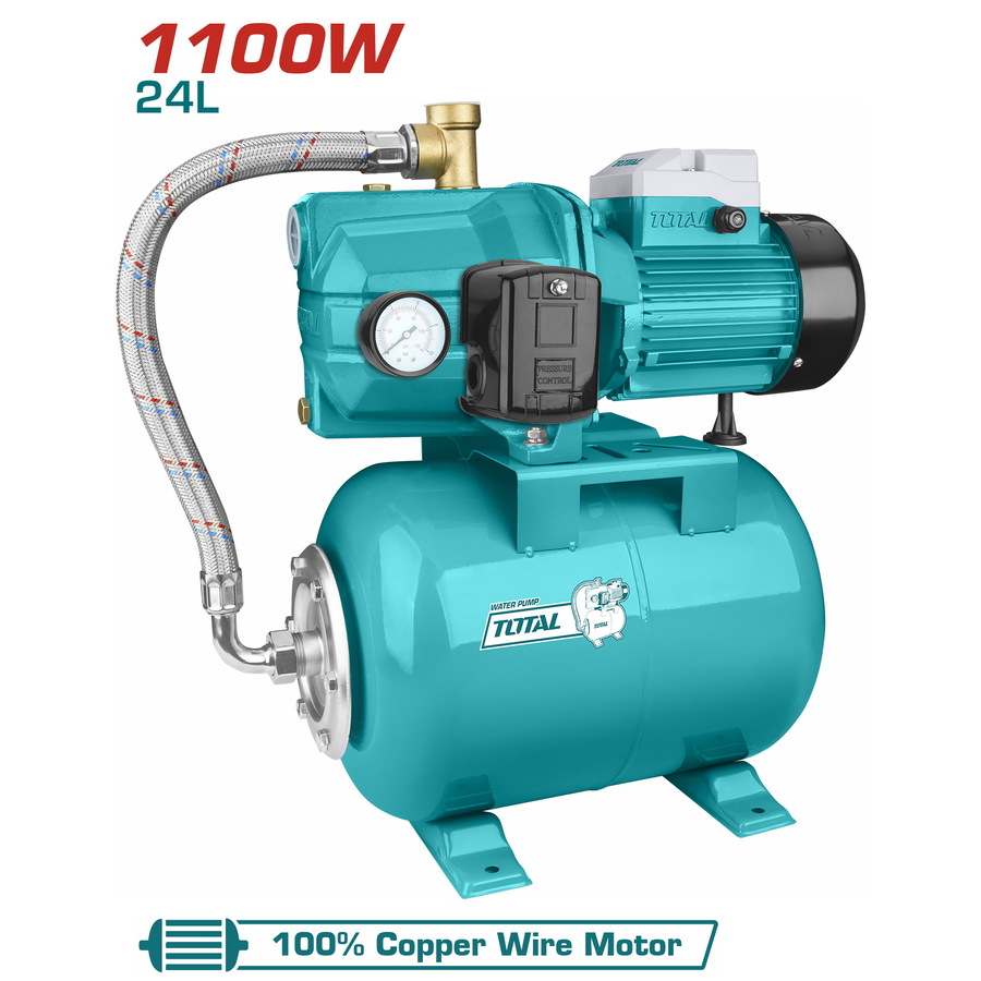 TOTAL ΠΙΕΣΤΙΚΟ ΝΕΡΟΥ 1.100W / 1.5HP (TWP411006) TOTAL ΠΙΕΣΤΙΚΟ ΝΕΡΟΥ 1.100W / 1.5HP (TWP411006)