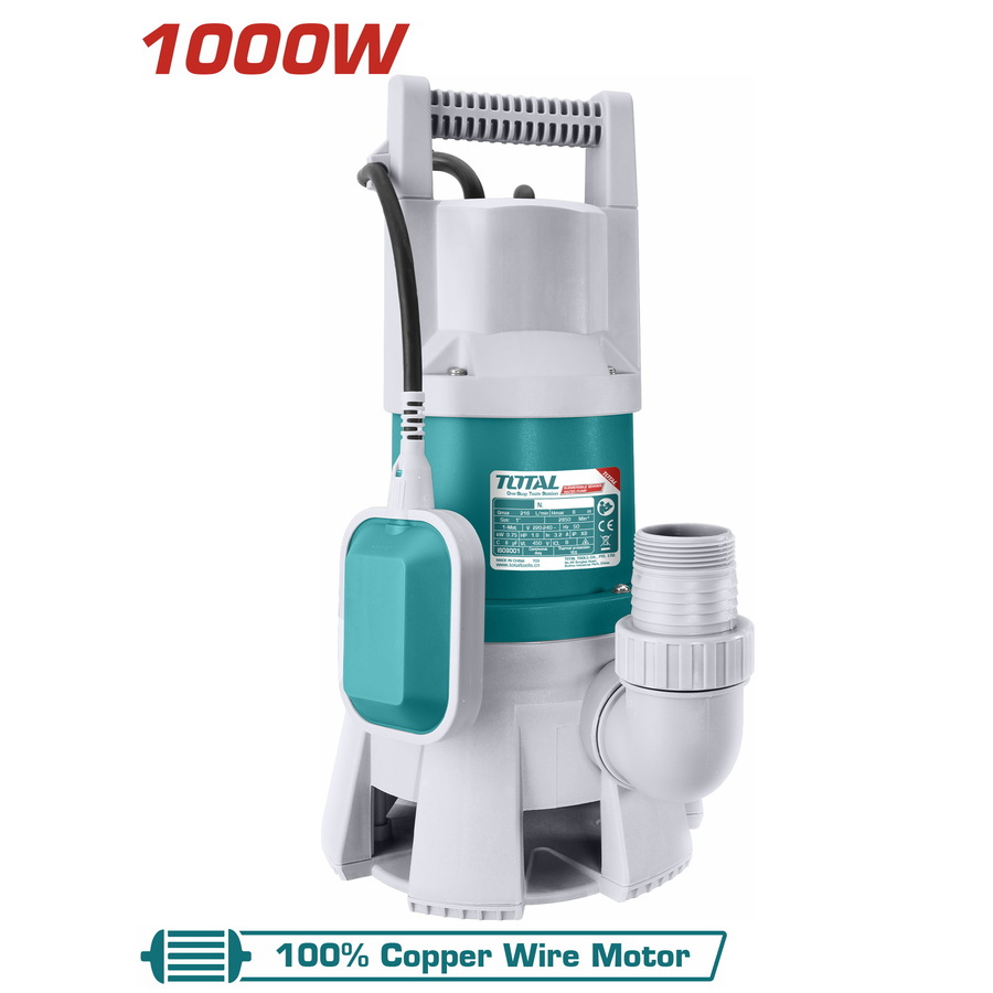 TOTAL ΥΠΟΒΡΥΧΙΑ ΑΝΤΛΙΑ ΑΚΑΘΑΡΤΩΝ ΥΔΑΤΩΝ 1.000W (TWP810001) TOTAL ΥΠΟΒΡΥΧΙΑ ΑΝΤΛΙΑ ΑΚΑΘΑΡΤΩΝ ΥΔΑΤΩΝ 1.000W (TWP810001)