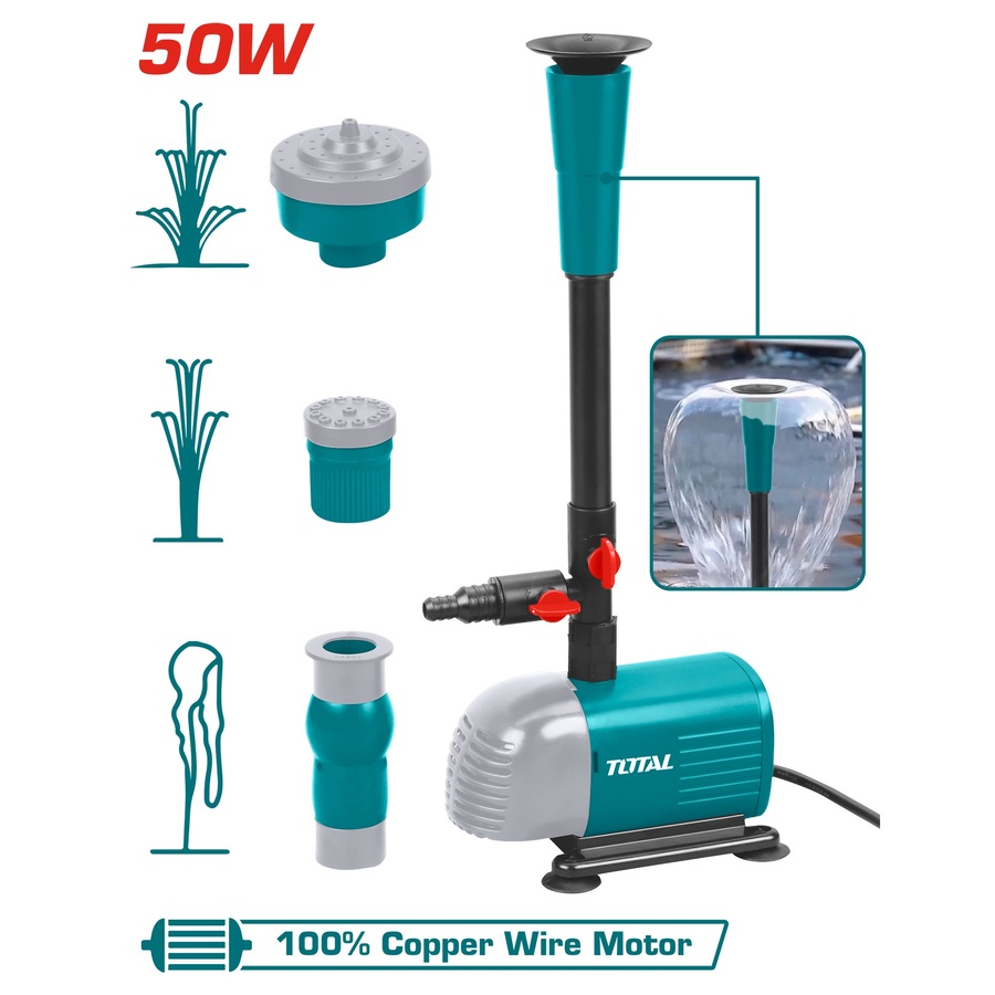 TOTAL ΥΠΟΒΡΥΧΙΑ ΑΝΤΛΙΑ ΣΥΝΤΡΙΒΑΝΙΩΝ 50W (TWPM501) TOTAL ΥΠΟΒΡΥΧΙΑ ΑΝΤΛΙΑ ΣΥΝΤΡΙΒΑΝΙΩΝ 50W (TWPM501)