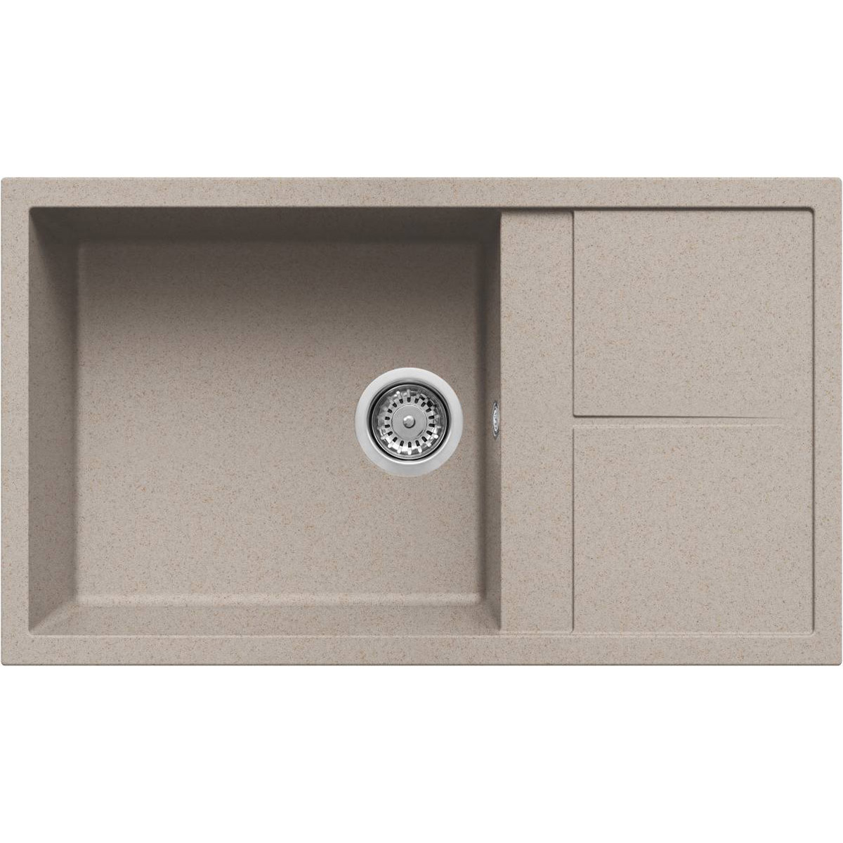 KARAG UNICO Νεροχύτης κουζίνας UNICO 410 Avena 51 ELLECI 86x50cm KARAG-8032557037651 KARAG UNICO Νεροχύτης κουζίνας UNICO 410 Avena 51 ELLECI 86x50cm KARAG-8032557037651